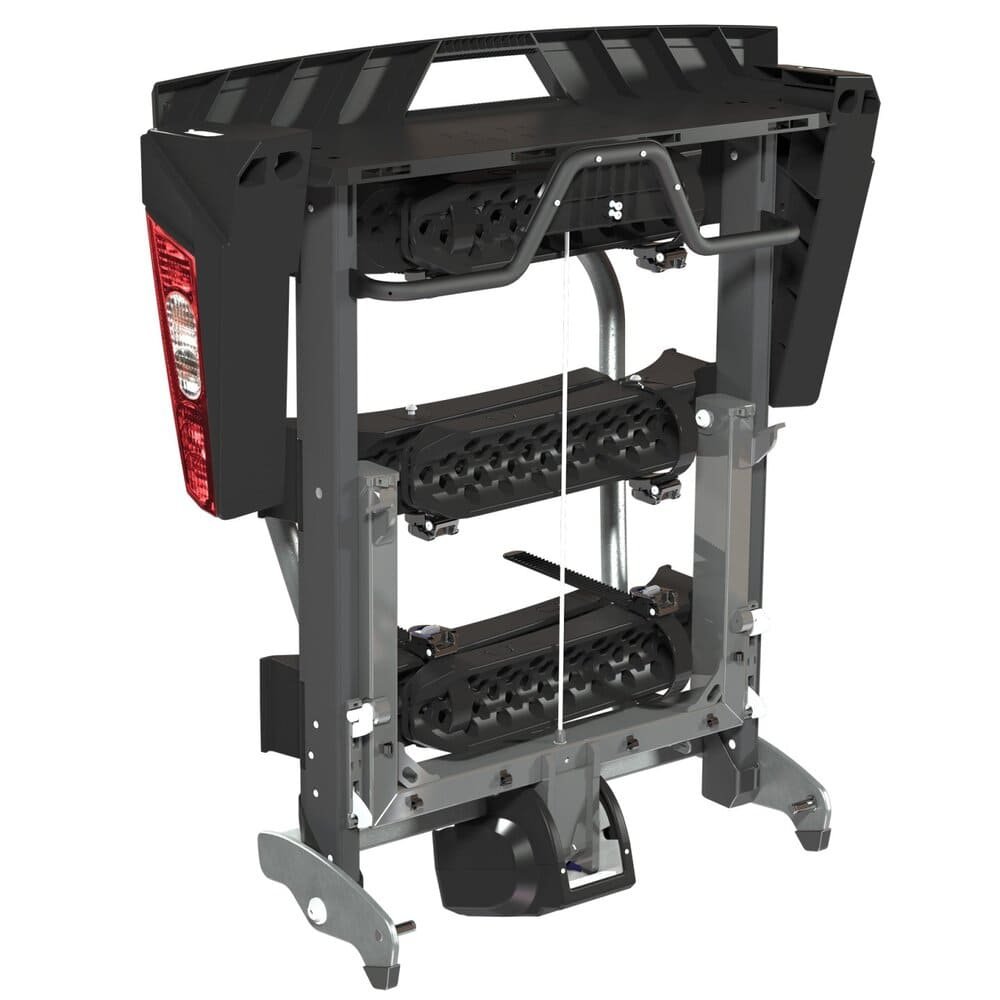 Yakima FoldClick 3 Fahrradträger für drei Fahrräder schwarz/silber – Bild 4