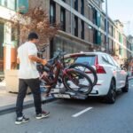 XLC Almada Work E VC C07 Heckfahrradträger für 2 E-Bikes abklappbar – Bild 5