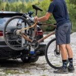 XLC Almada Work E VC C07 Heckfahrradträger für 2 E-Bikes abklappbar – Bild 6