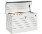 Biohort FreizeitBox 100 Auflagenbox 193 l inkl. Gasdruckfedern 101 x 46 x 61 cm weiß