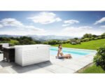 Auflagenbox Biohort FreizeitBox 160 High 830 l inkl. Gasdruckfedern 159 x 79 x 83 cm weiß – Bild 6