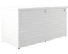 Auflagenbox Biohort FreizeitBox 160 High 830 l inkl. Gasdruckfedern 159 x 79 x 83 cm weiß