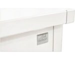 Auflagenbox Biohort FreizeitBox 160 High 830 l inkl. Gasdruckfedern 159 x 79 x 83 cm weiß – Bild 4