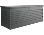 Auflagenbox Biohort FreizeitBox 160 High 830 l inkl. Gasdruckfedern 159 x 79 x 83 cm dunkelgrau-metallic