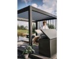 Auflagenbox Biohort LoungeBox 160 160 x 70 x 83,5 cm dunkelgrau-metallic – Bild 4