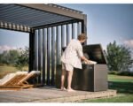 Auflagenbox Biohort LoungeBox 160 160 x 70 x 83,5 cm dunkelgrau-metallic – Bild 2
