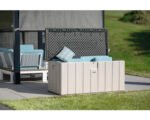 Auflagenbox LIFETIME 568 l inkl. Gasdruckfedern 153 x 72 x 69 cm sand – Bild 3