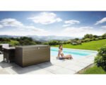 Biohort 160 FreizeitBox Auflagenbox 830 l inkl. Gasdruckfedern 160 x 79 x 83 cm bronze-metallic – Bild 4