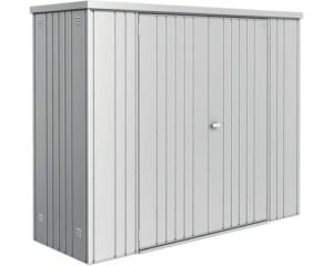 Biohort Geräteschrank Gr 230 227 x 83 cm, silber-metallic