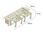 Buildify Campingbox Marco Bettsystem längs symmetrisch – Bild 2