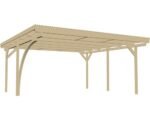 Doppelcarport weka 616 A inkl. Einfahrtsbogen 500 x 500 cm kesseldruckimprägniert – Bild 2
