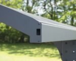 Einzelcarport Canopia Arizona Breeze Palram 5000 288,8 x 494,7 cm RAL7016 grau – Bild 5