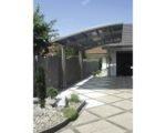 Einzelcarport KRB Skiatsu mit Hitze UV und Hagelschutz 270x500 cm urban grau – Bild 8