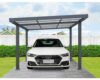 Einzelcarport Konsta 15 m² 297 x 492 cm anthrazit