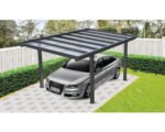 Einzelcarport Konsta 15 m² 297 x 492 cm anthrazit – Bild 10