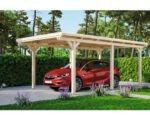 Einzelcarport SKAN HOLZ Emsland 354x604 cm mit Aluminium-Dach natur – Bild 8