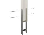 Einzelcarport SKAN HOLZ Emsland 354x604 cm mit Aluminium-Dach natur – Bild 4