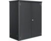 Geräteschrank Biohort Gr 150 155 x 83 x 182,5 cm dunkelgrau-metallic