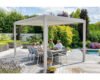 Mirador Pergola Deluxe 111 3x4 300 x 400 cm grau