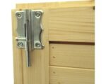 Gartenschrank Fahrradgarage Mülltonnenbox Bertilo Multi Box 3 Holz 200 x 82 x 163 cm natur – Bild 9