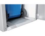 Mülltonnenbox Biohort Alex Variante 3 Metall 80 x 88 x 129 cm dunkelgrau – Bild 3