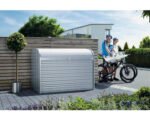 Mülltonnenbox Biohort StoreMax 160 Metall 163 x 78 x 120 cm silber-metallic – Bild 5