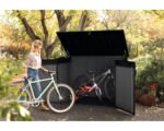 Fahrradgarage Mülltonnenbox Keter Cortina Mega Evotech Kunststoff 3 x 240 l inkl. – Bild 4