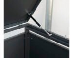Mülltonnenbox WESTMANN Kubus 4 Metall 264 x 80 x 116 cm anthrazit – Bild 8