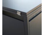 Mülltonnenbox WESTMANN Kubus 4 Metall 264 x 80 x 116 cm anthrazit – Bild 5