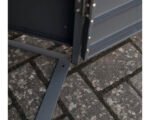 Mülltonnenbox WESTMANN Kubus 4 Metall 264 x 80 x 116 cm anthrazit – Bild 3