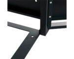 Mülltonnenbox WESTMANN Lacina 4 Metall inkl. Gasdruckfedern 264 x 80 x 116 cm anthrazit-Holzoptik – Bild 4