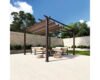 Aluminium Pergola, Pavillon Paragon Outdoor Florida 11x11 mit verstellbarem Sonnensegel 320 x 320