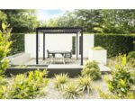 Pergola Mirador Basic 88 Pfostenstärke 8,8 x 8,8 cm 300 x 300 x 240 cm anthrazit ähnlich RAL7015 – Bild 8