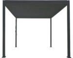 Pergola Mirador Deluxe Pfostenstärke 11 x 11 cm 300 x 400 x 250 cm anthrazit - ähnlich RAL7015 – Bild 10