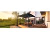 Pergola Mirador Deluxe Pfostenstärke 11 x 11 cm 300 x 400 x 250 cm anthrazit - ähnlich RAL7015