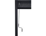 Pergola Mirador Deluxe Pfostenstärke 11 x 11 cm 300 x 400 x 250 cm anthrazit - ähnlich RAL7015 – Bild 5