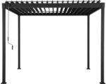 Pergola mit Lamellendach, Pfostenstärke 8 x 8 cm, 3 x 3 m anthrazit - ähnlich RAL7015 – Bild 6
