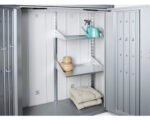 Terrassenschrank Biohort Romeo Gr L 132 x 87 x 140 cm dunkelgrau-metallic – Bild 3