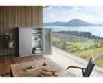 Terrassenschrank Biohort Romeo M High 132 x 57 x 181 cm quarzgrau-metallic – Bild 11