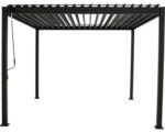 Pergola Basis mit Lamellendach Pfosten 8,8x8,8 cm 3x3,6m anthrazit ähnlich RAL7015 – Bild 6