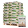 HELIOS Hochleistungs-Holzpellets – Palette 975kg (65 Säcke)