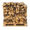 Brennholz aus Eiche, 30 cm, trockene Scheite auf Palette