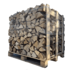 Brennholz Hartholzmischung 30 cm trocken auf Palette