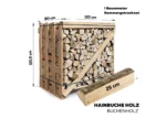 Brennholz Hainbuche 1RM Box 25 cm – Bild 2