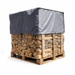 Brennholz aus Weißeiche 50 cm trocken auf Palette – Bild 2